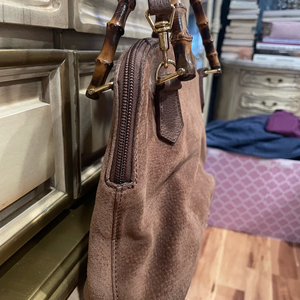 Vintage Gucci Bamboo Handle Purse